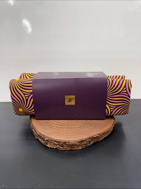 NEW 2025 NESPRESSO Limited Edition Reversible Patterned Tote Bag Purple & Gold